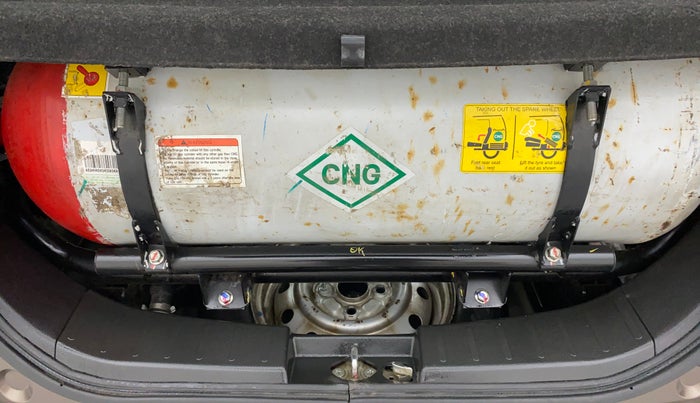 2014 Maruti Wagon R 1.0 LXI CNG, CNG, Manual, 75,760 km, Boot Inside