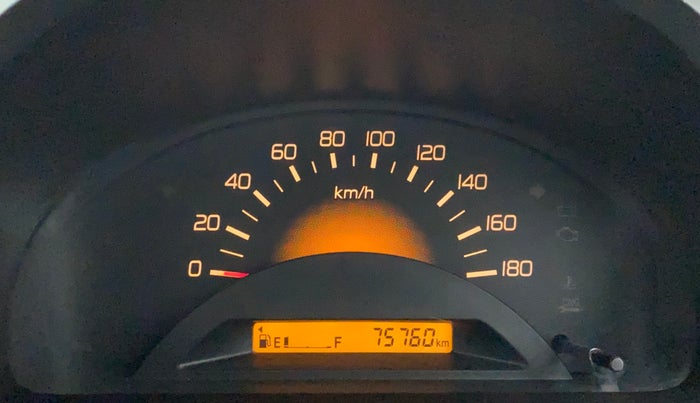 2014 Maruti Wagon R 1.0 LXI CNG, CNG, Manual, 75,760 km, Odometer Image