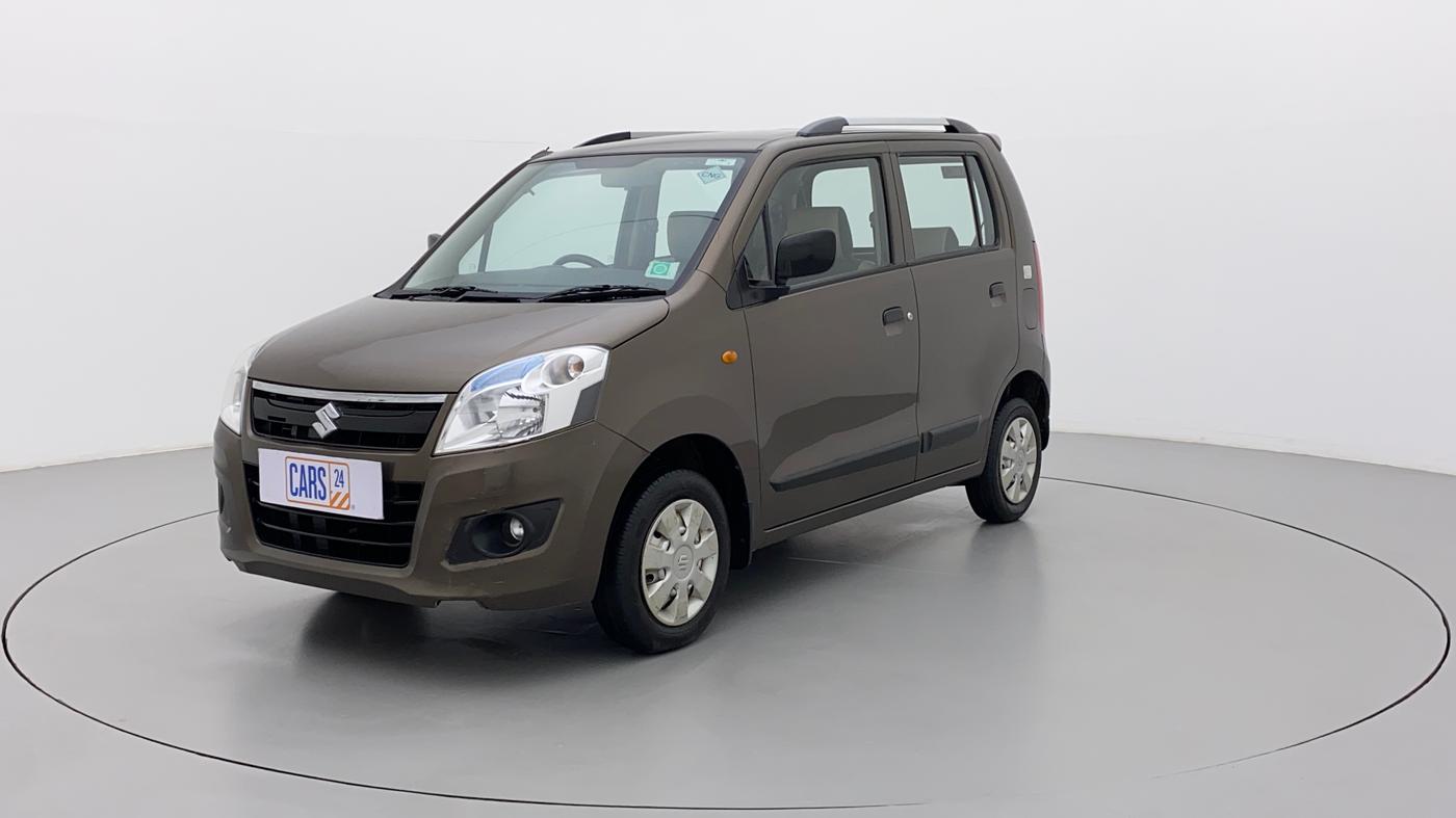 2014 Maruti Wagon R 1.0 LXI CNG, CNG, Manual, 75,760 km, Left Front Diagonal