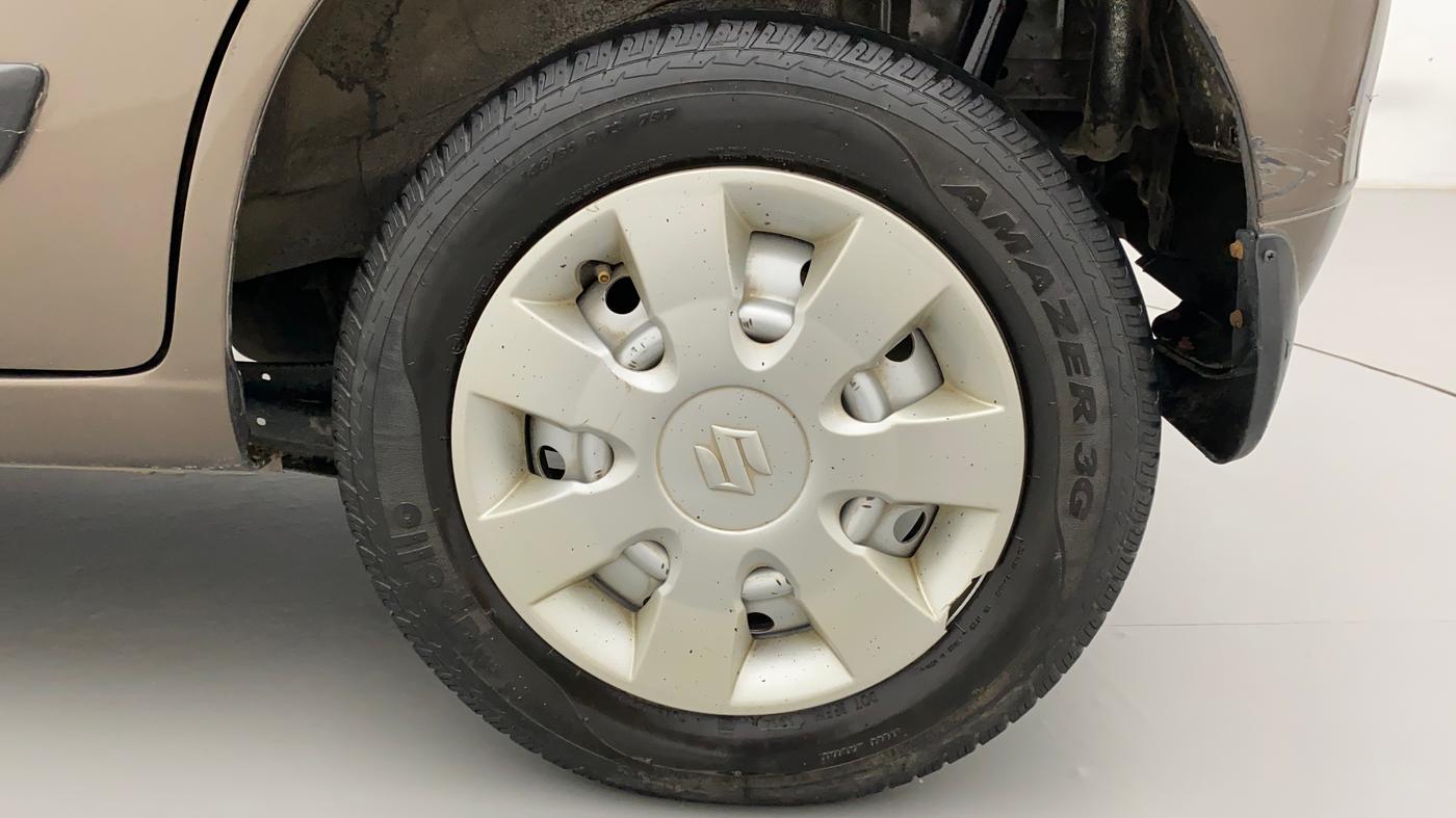 2014 Maruti Wagon R 1.0 LXI CNG, CNG, Manual, 75,760 km, Left Rear Wheel