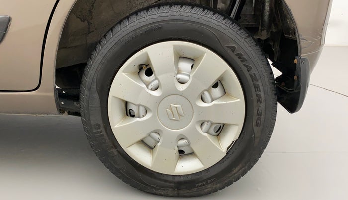 2014 Maruti Wagon R 1.0 LXI CNG, CNG, Manual, 75,760 km, Left Rear Wheel