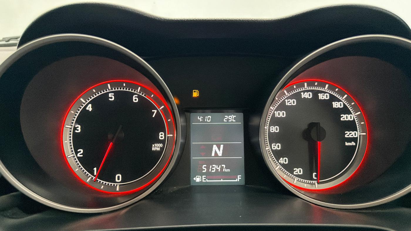 2018 Maruti Swift ZXI AMT, Petrol, Automatic, 51,329 km, Odometer Image