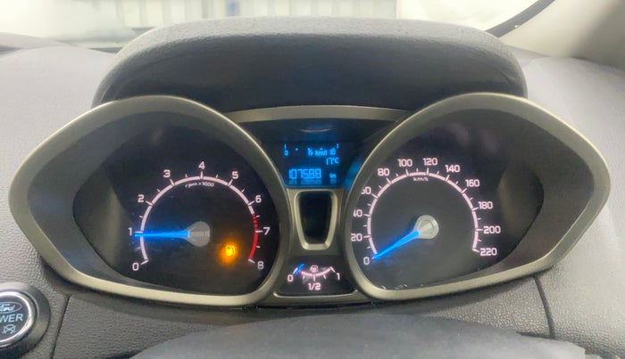 2016 Ford Ecosport TITANIUM 1.5L PETROL, Petrol, Manual, 1,07,587 km, Odometer Image