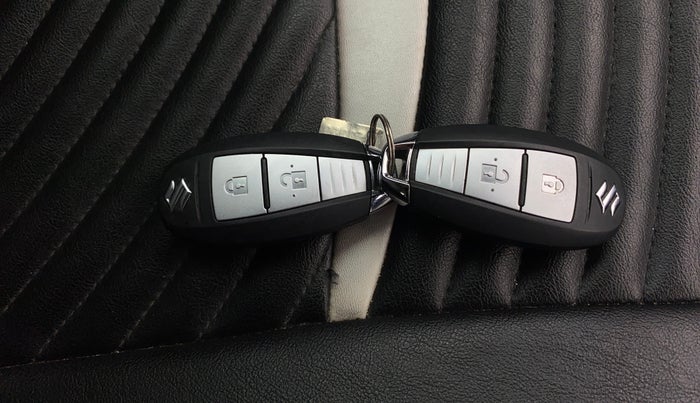 2018 Maruti Baleno ALPHA PETROL 1.2, Petrol, Manual, 56,646 km, Key Close Up