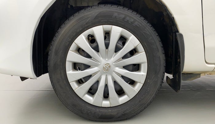 2012 Toyota Etios Liva G SP, Petrol, Manual, 18,720 km, Left Front Wheel