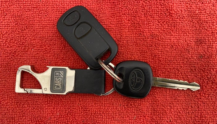 2012 Toyota Etios Liva G SP, Petrol, Manual, 18,720 km, Key Close Up