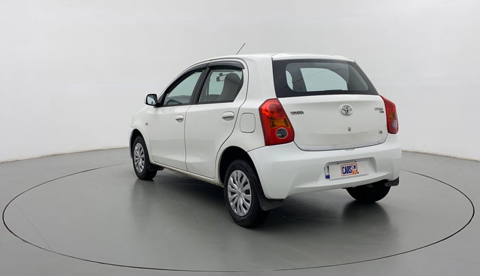 2012 Toyota Etios Liva G SP, Petrol, Manual, 18,720 km, Left Back Diagonal