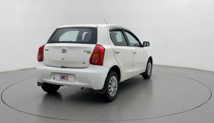 2012 Toyota Etios Liva G SP, Petrol, Manual, 18,720 km, Right Back Diagonal