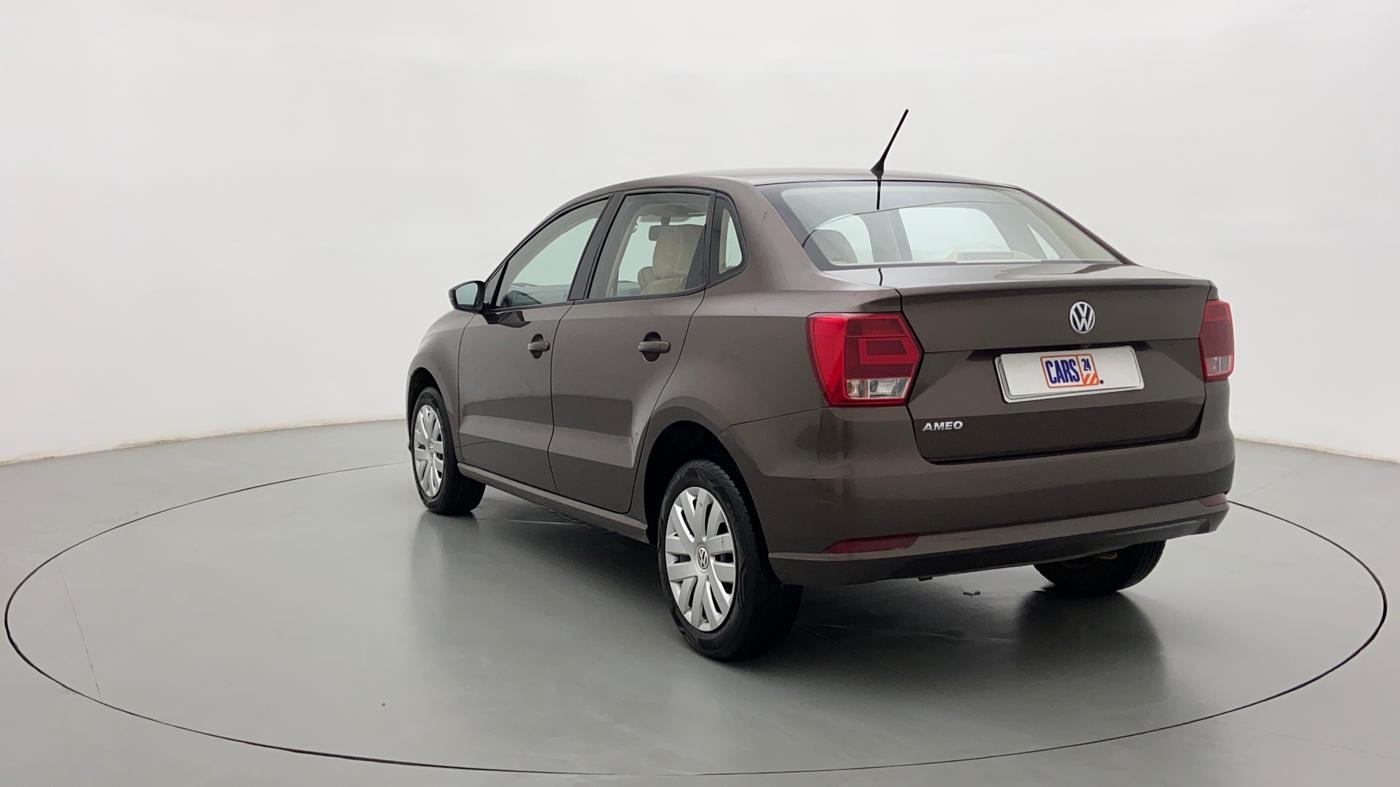 2017 Volkswagen Ameo COMFORTLINE PLUS PETROL, Petrol, Manual, 18,051 km, Left Back Diagonal
