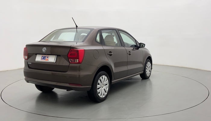 2017 Volkswagen Ameo COMFORTLINE PLUS PETROL, Petrol, Manual, 18,051 km, Right Back Diagonal