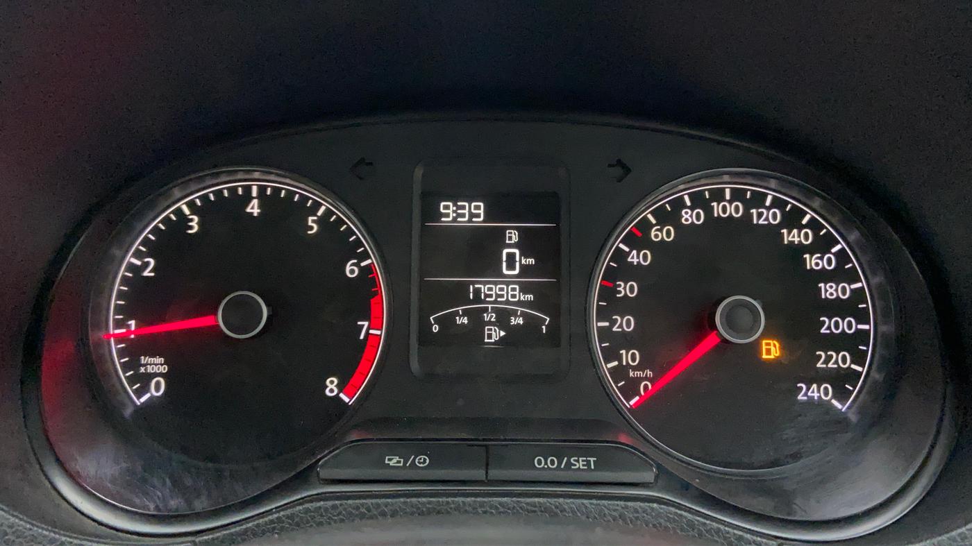 2017 Volkswagen Ameo COMFORTLINE PLUS PETROL, Petrol, Manual, 18,051 km, Odometer Image