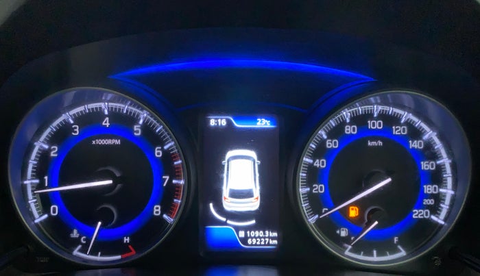 2017 Maruti Baleno ZETA PETROL 1.2, Petrol, Manual, 69,397 km, Odometer Image