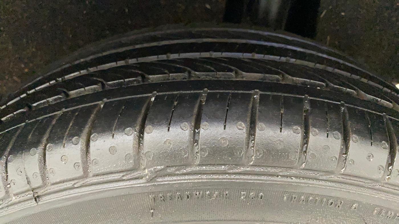2017 Maruti Baleno ZETA PETROL 1.2, Petrol, Manual, 69,397 km, Left Rear Tyre Tread