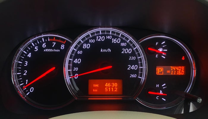 2016 Nissan Teana 250XV, Petrol, Automatic, 74,405 km, Odometer Image