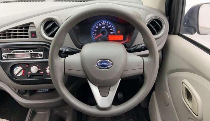 2017 Datsun Redi Go T (O), Petrol, Manual, 47,610 km, Steering Wheel Close Up