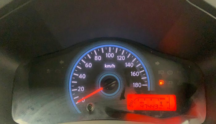2017 Datsun Redi Go T (O), Petrol, Manual, 47,610 km, Odometer Image