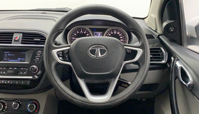 2017 Tata Tiago XZA PETROL, Petrol, Automatic, 45,950 km, Steering Wheel Close Up