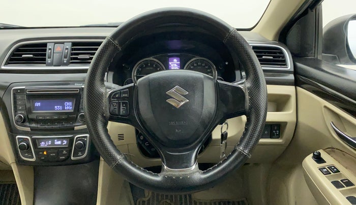 2015 Maruti Ciaz VXI+, Petrol, Manual, 55,469 km, Steering Wheel Close Up