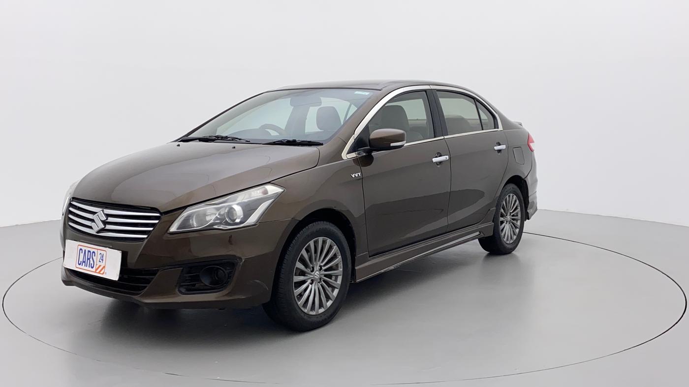 2016 Maruti Ciaz ZXI+ AT, Petrol, Automatic, 1,03,298 km, Left Front Diagonal