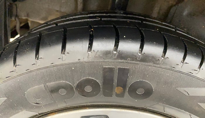 2018 Tata Tiago XZA PETROL, Petrol, Automatic, 50,638 km, Right Rear Tyre Tread