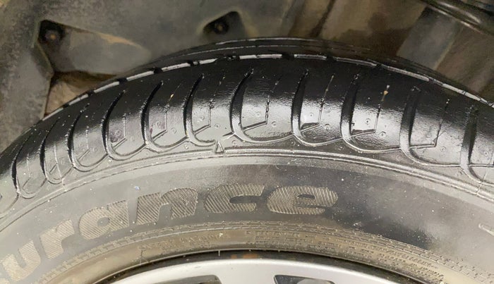 2018 Tata Tiago XZA PETROL, Petrol, Automatic, 50,638 km, Left Rear Tyre Tread