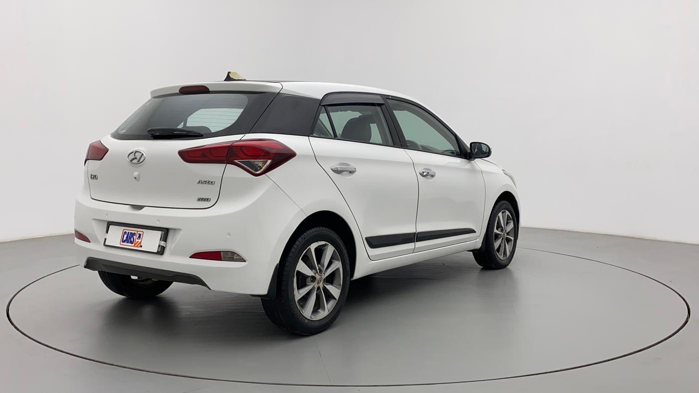 2016 Hyundai Elite i20 ASTA 1.2, CNG, Manual, 1,15,488 km, Right Back Diagonal