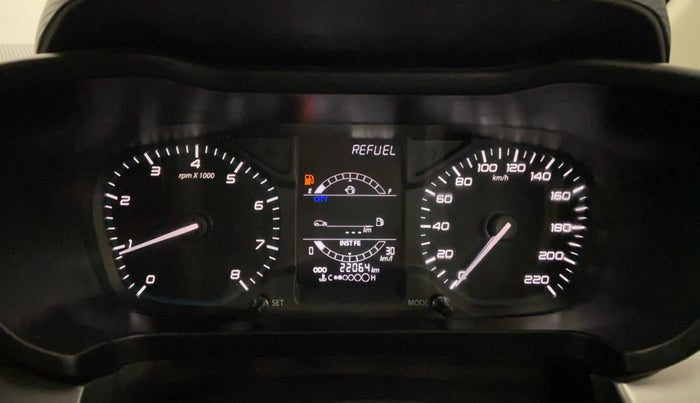 2021 Tata ALTROZ XT PETROL, Petrol, Manual, 22,055 km, Odometer Image