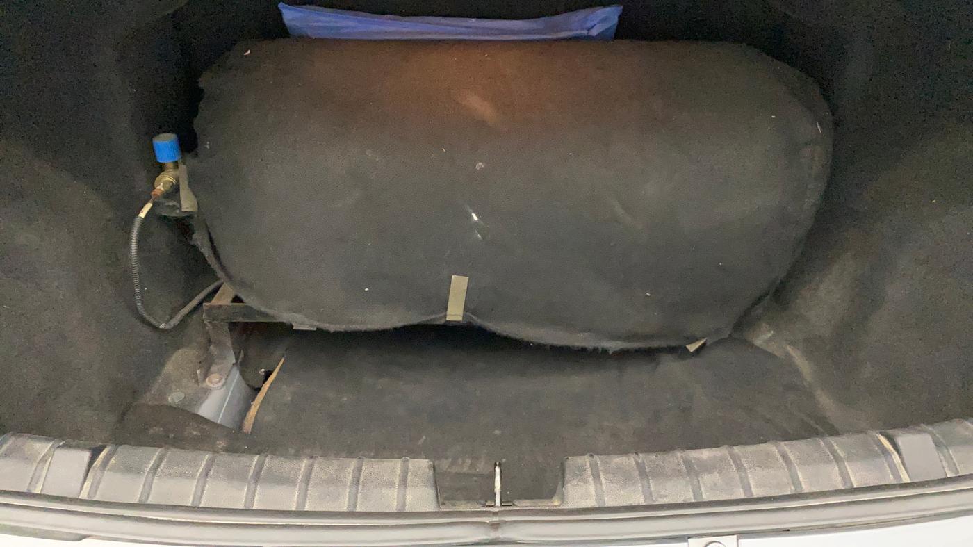 2019 Tata TIGOR XZA PLUS PETROL, CNG, Automatic, 86,951 km, Boot Inside