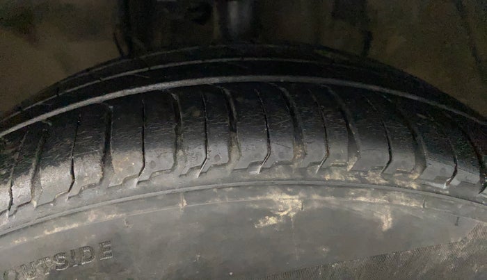 2019 Tata TIGOR XZA PLUS PETROL, CNG, Automatic, 86,951 km, Left Front Tyre Tread