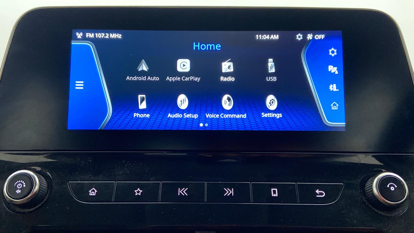 2020 Tata Harrier XZA PLUS, Diesel, Automatic, 71,388 km, Infotainment System