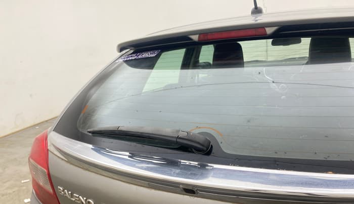 2018 Maruti Baleno ZETA PETROL 1.2, Petrol, Manual, 27,130 km, Rear Wiper