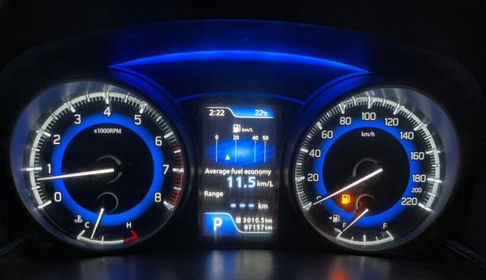 2020 Maruti Baleno ZETA CVT PETROL 1.2, Petrol, Automatic, 67,149 km, Odometer Image
