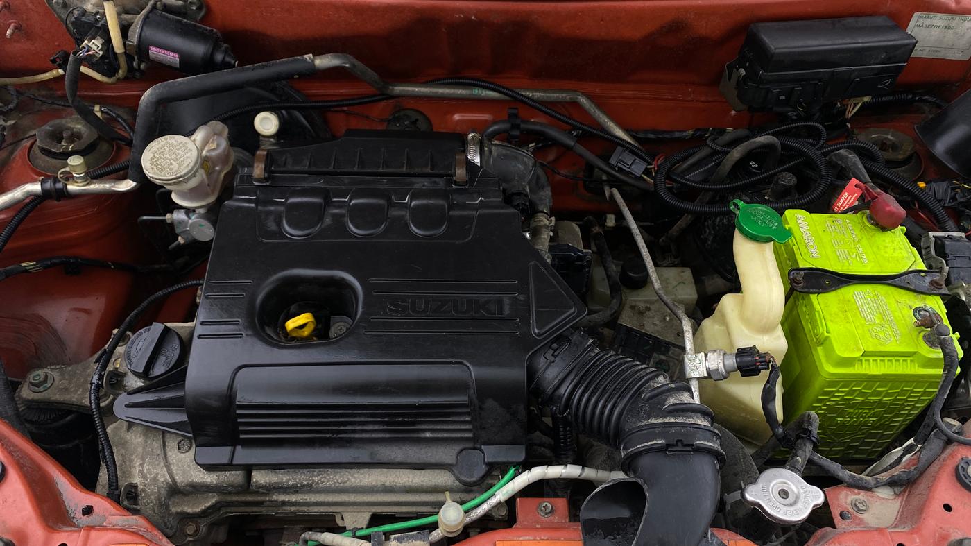 2018 Maruti Alto K10 VXI (O) AMT, Petrol, Automatic, 32,774 km, Engine View