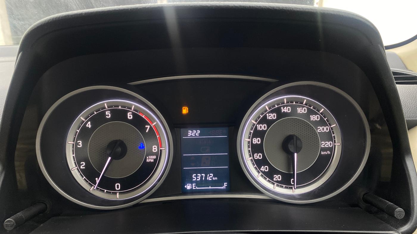 2018 Maruti Dzire VXI, Petrol, Manual, 53,712 km, Odometer Image
