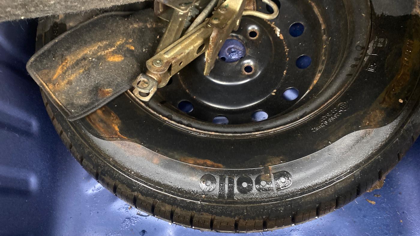 2018 Maruti Dzire VXI, Petrol, Manual, 53,712 km, Spare Tyre