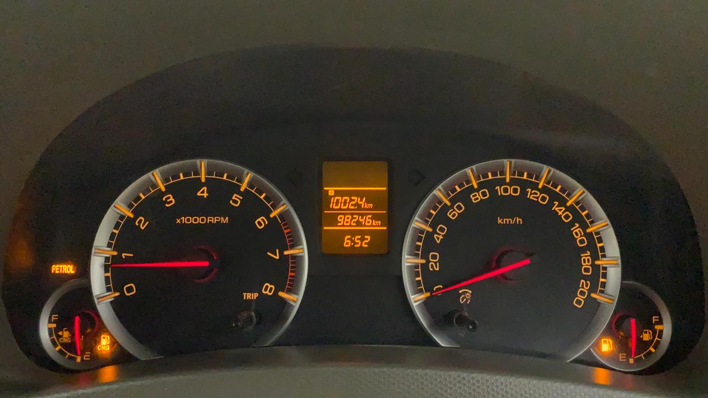 2016 Maruti Ertiga VXI CNG, CNG, Manual, 98,246 km, Odometer Image