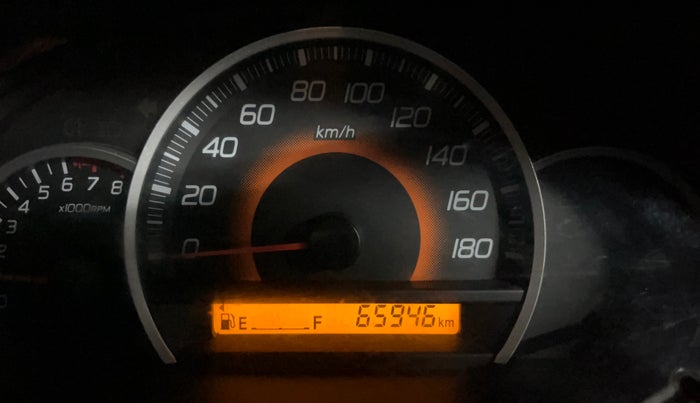 2016 Maruti Wagon R 1.0 VXI, CNG, Manual, 65,938 km, Odometer Image