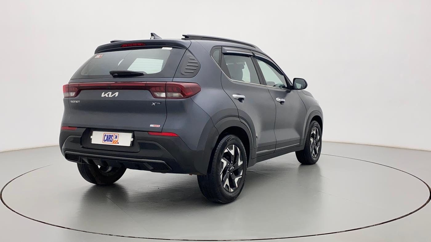 2023 KIA SONET X LINE 1.0 DCT, Petrol, Automatic, 8,126 km, Right Back Diagonal