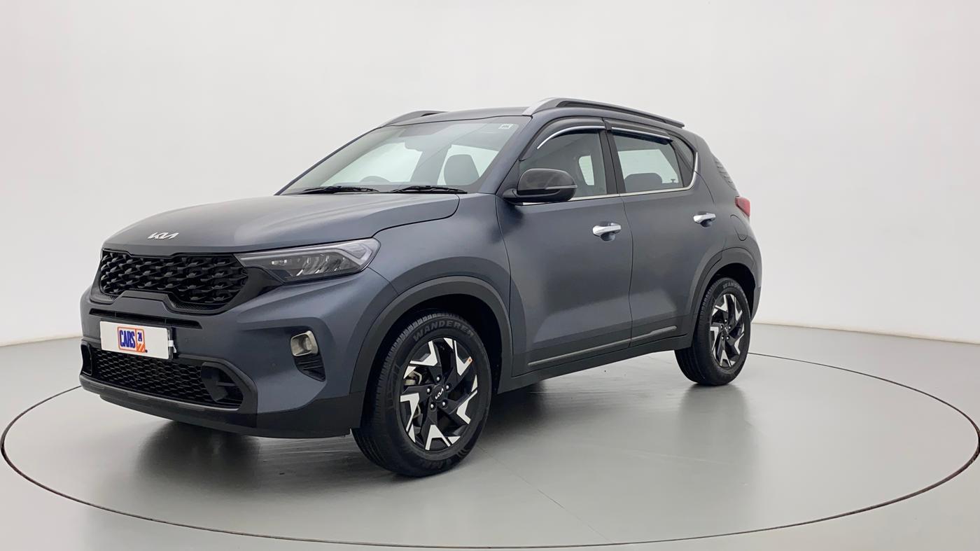 2023 KIA SONET X LINE 1.0 DCT, Petrol, Automatic, 8,126 km, Left Front Diagonal