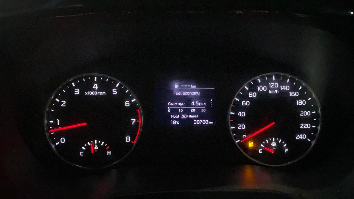 2022 KIA SELTOS HTX PETROL 1.5, Petrol, Manual, 38,780 km, Odometer Image