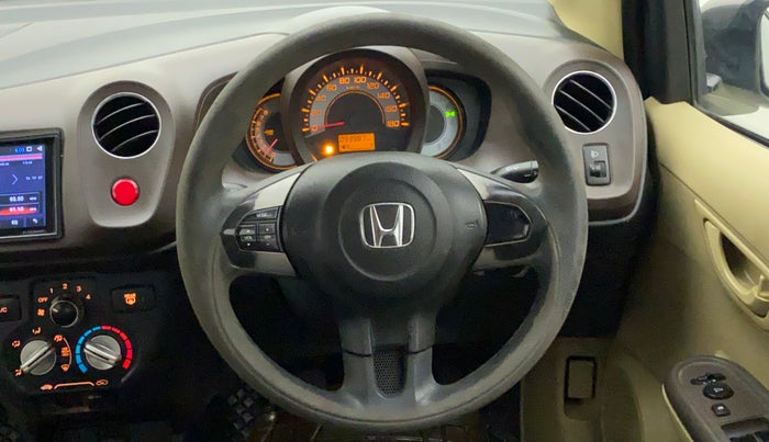 2014 Honda Brio S MT, Petrol, Manual, 94,242 km, Steering Wheel Close Up