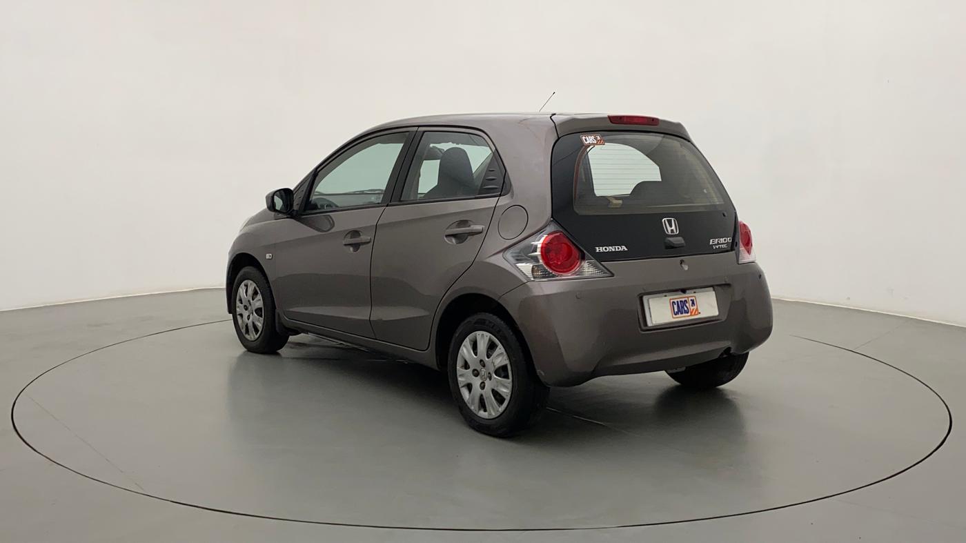 2014 Honda Brio S MT, Petrol, Manual, 94,242 km, Left Back Diagonal
