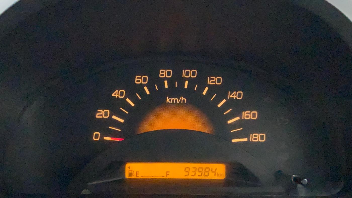 2013 Maruti Wagon R 1.0 LXI CNG, CNG, Manual, 93,984 km, Odometer Image
