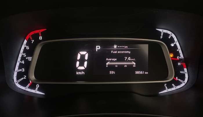 2020 KIA SONET GTX PLUS 1.0 DCT, Petrol, Automatic, 38,516 km, Odometer Image
