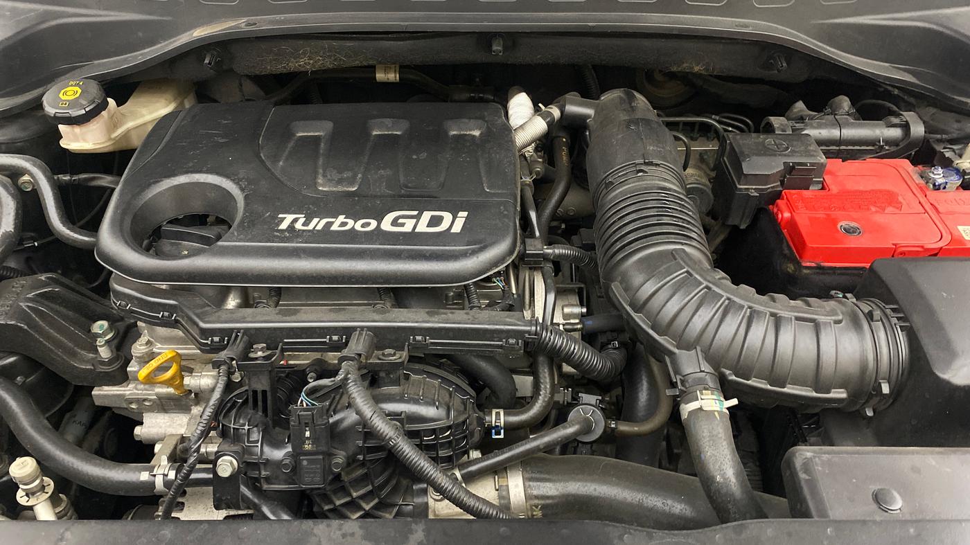 2020 KIA SONET GTX PLUS 1.0 DCT, Petrol, Automatic, 38,516 km, Engine View