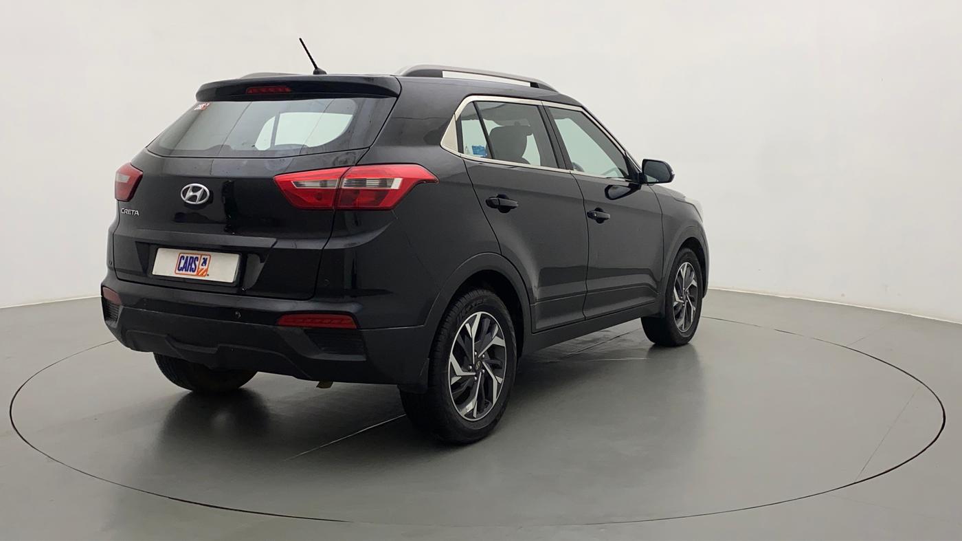 2017 Hyundai Creta E PLUS 1.6 PETROL, Petrol, Manual, 96,287 km, Right Back Diagonal