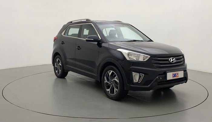 2017 Hyundai Creta E PLUS 1.6 PETROL, Petrol, Manual, 96,287 km, Right Front Diagonal