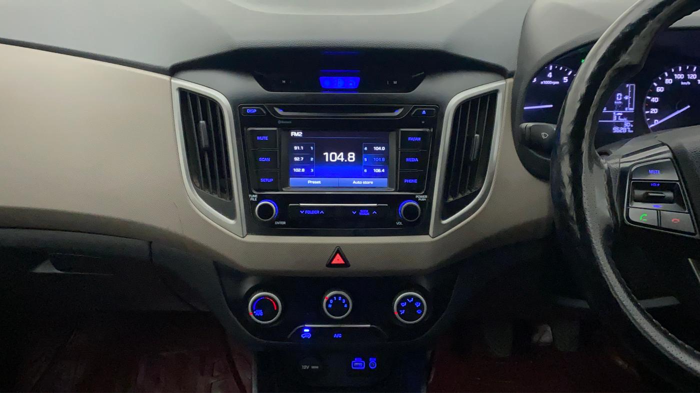 2017 Hyundai Creta E PLUS 1.6 PETROL, Petrol, Manual, 96,287 km, Air Conditioner