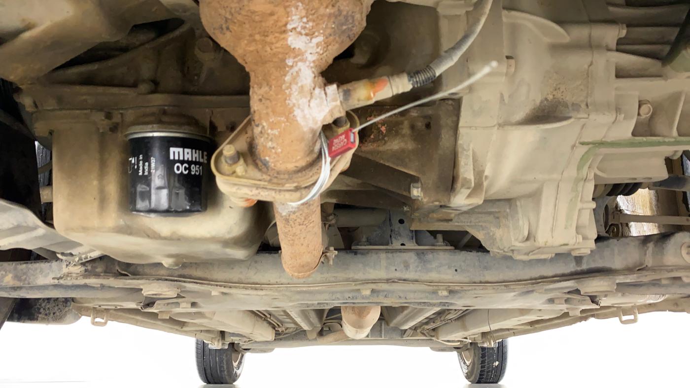 2015 Maruti Ritz ZXI, CNG, Manual, 65,693 km, Front Underbody