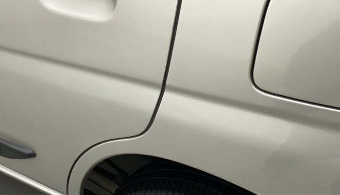 2013 Maruti Alto K10 VXI, Petrol, Manual, 26,107 km, Left quarter panel - Minor scratches